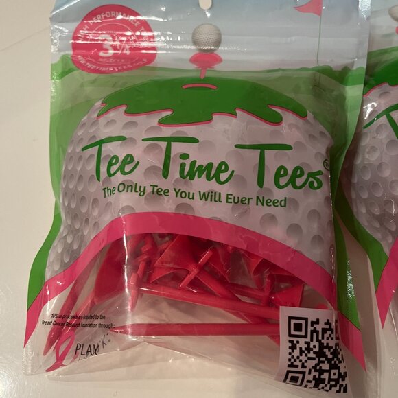 Golf Tee Bundle PGA Tour and Tee Time Performance Tees (new/m/x) - Picture 2 of 9